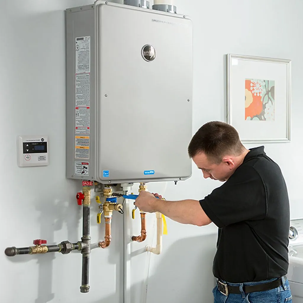 tankless water heater repair in Cleveland, TX